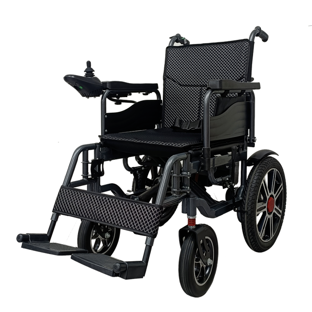 KS601B Premium Flash Gray Electric Wheelchair
