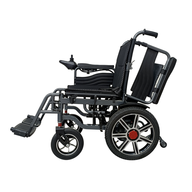 KS601B Premium Flash Gray Electric Wheelchair