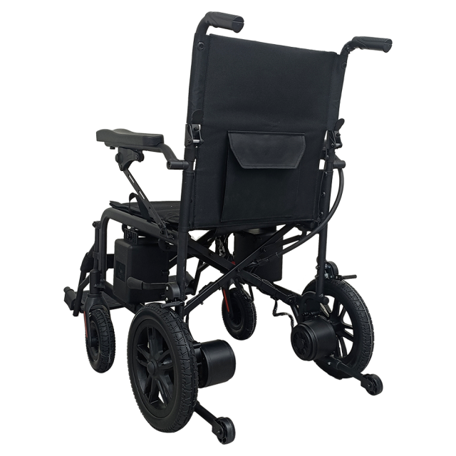 KS600A Standard Model, Sand Texture Black Electric Wheelchair