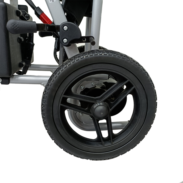 KS600 Standard 09 Flash Silver Electric Wheelchair