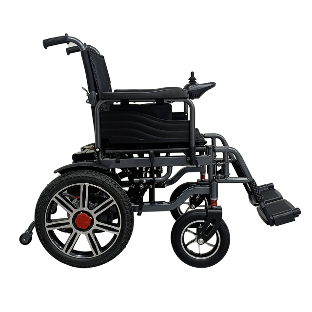 KS601B Premium Flash Gray Electric Wheelchair