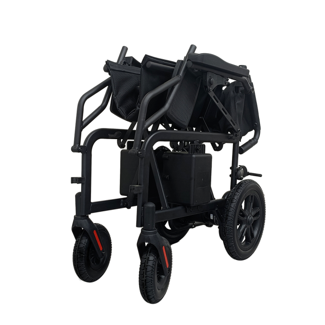 KS600A Standard Model, Sand Texture Black Electric Wheelchair