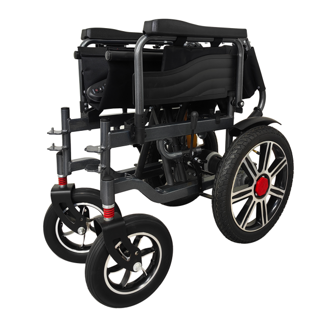 KS602B Premium Flash Gray Electric Wheelchair