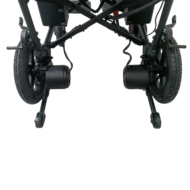 KS600A Standard Model, Sand Texture Black Electric Wheelchair