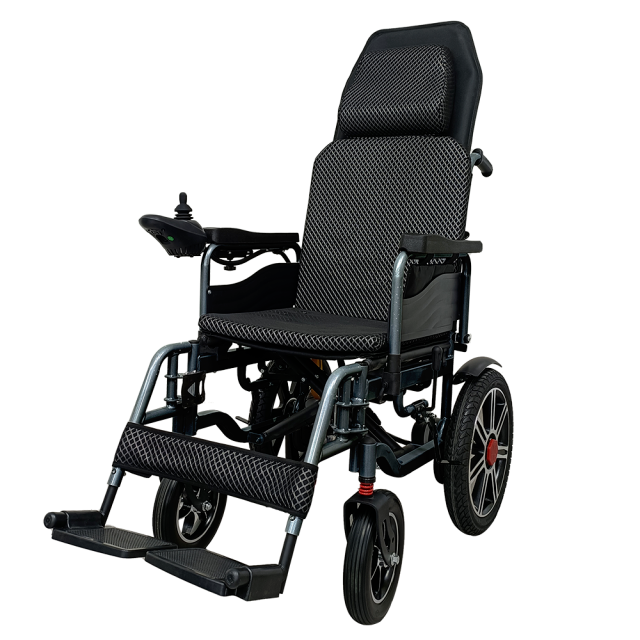 KS602B Premium Flash Gray Electric Wheelchair
